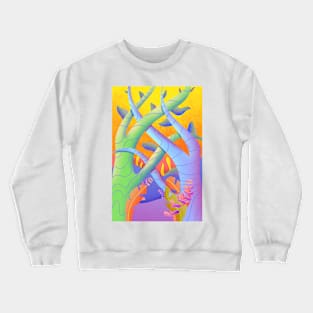 Sunny trees Crewneck Sweatshirt